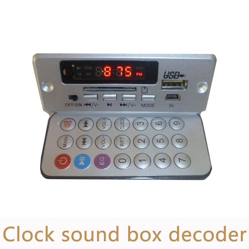  ð  Ŀ ڽ ڵ  DIY USB/SD FM AUX ڴ   극ũ Ʈ ޸ MD07